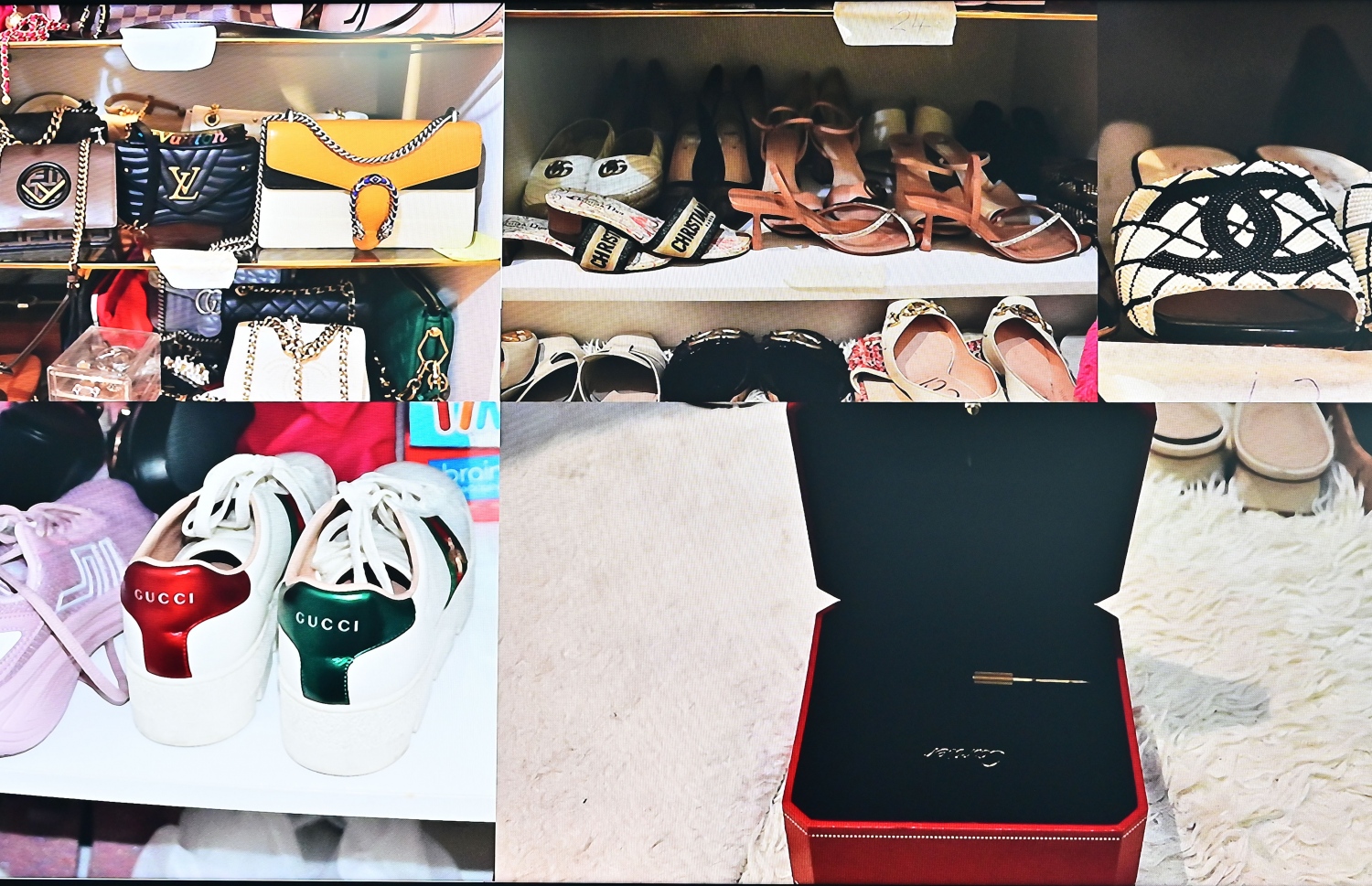 ޕެންޓްހައުސުން ހިފެހެއްޓި ބައެއް ތަކެތި.