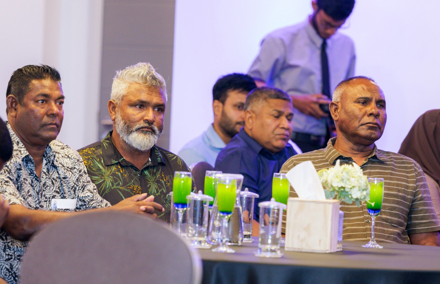 މަސްވެރިންގެ ގުންޒަރުގެ ތެރެއިން: މަސްވެރިންނަށްވީ ވައުދުތައް ފުއްދަވާނެ ކަމަށް ވިދާޅުވި --- މިހާރު ފޮޓޯ/ފަޔާޒު މޫސާ
