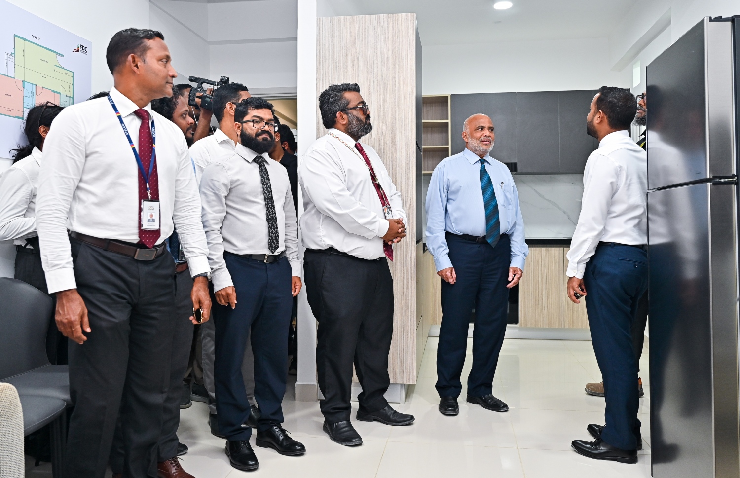 އަމާން ދޯދީގެ ބައެއް އެޕާޓްމަންޓުތައް ސަރުކާރުގެ ބައެއް އިސްވެރިން ބައްލަވާލައްވަނީ: އެ އެޕާޓްމެންޓްތަކުގެ ތެރެއިން އެންމެ ފުރަތަމަ 600 އެޕާޓްމެންޓް އަންނަ އަހަރުގެ އޭޕްރީލް ހިސާބުގައި ނިމޭނެ.--- ފޮޓޯ: ފަޔާޒް މޫސާ | މިހާރު