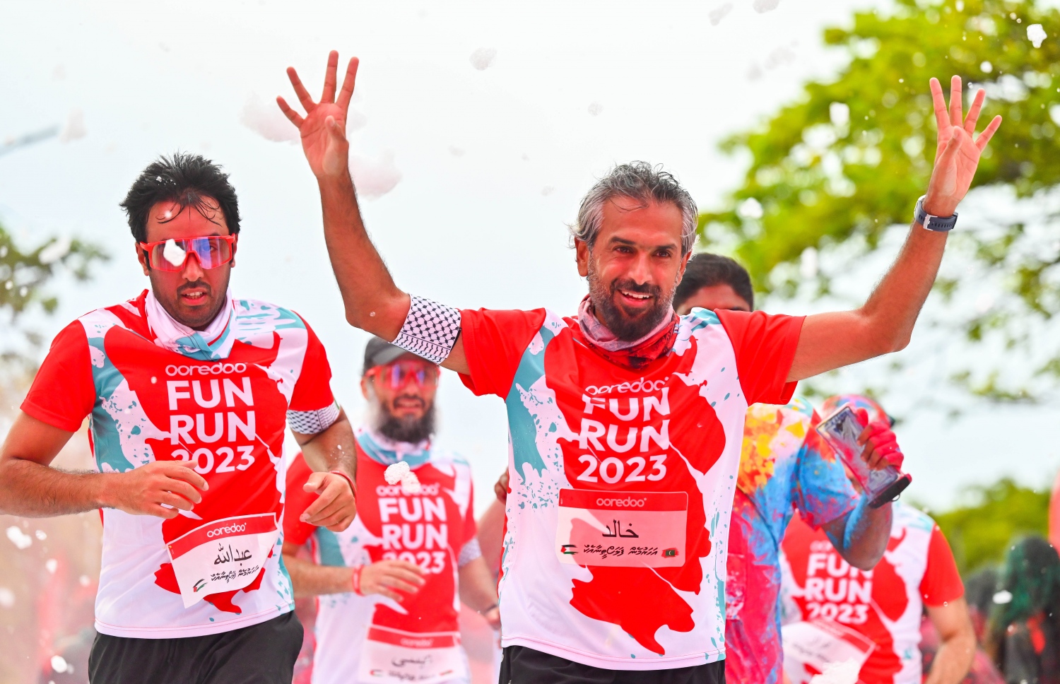 އުރީދޫގެ ސީއީއޯ އަލް ހަމަދީ ފަން ރަން ނިންމާލަމުން އުފާފާޅުކުރަނީ. -- ފޮޓޯ: ފަޔާޒު މޫސާ | މިހާރު