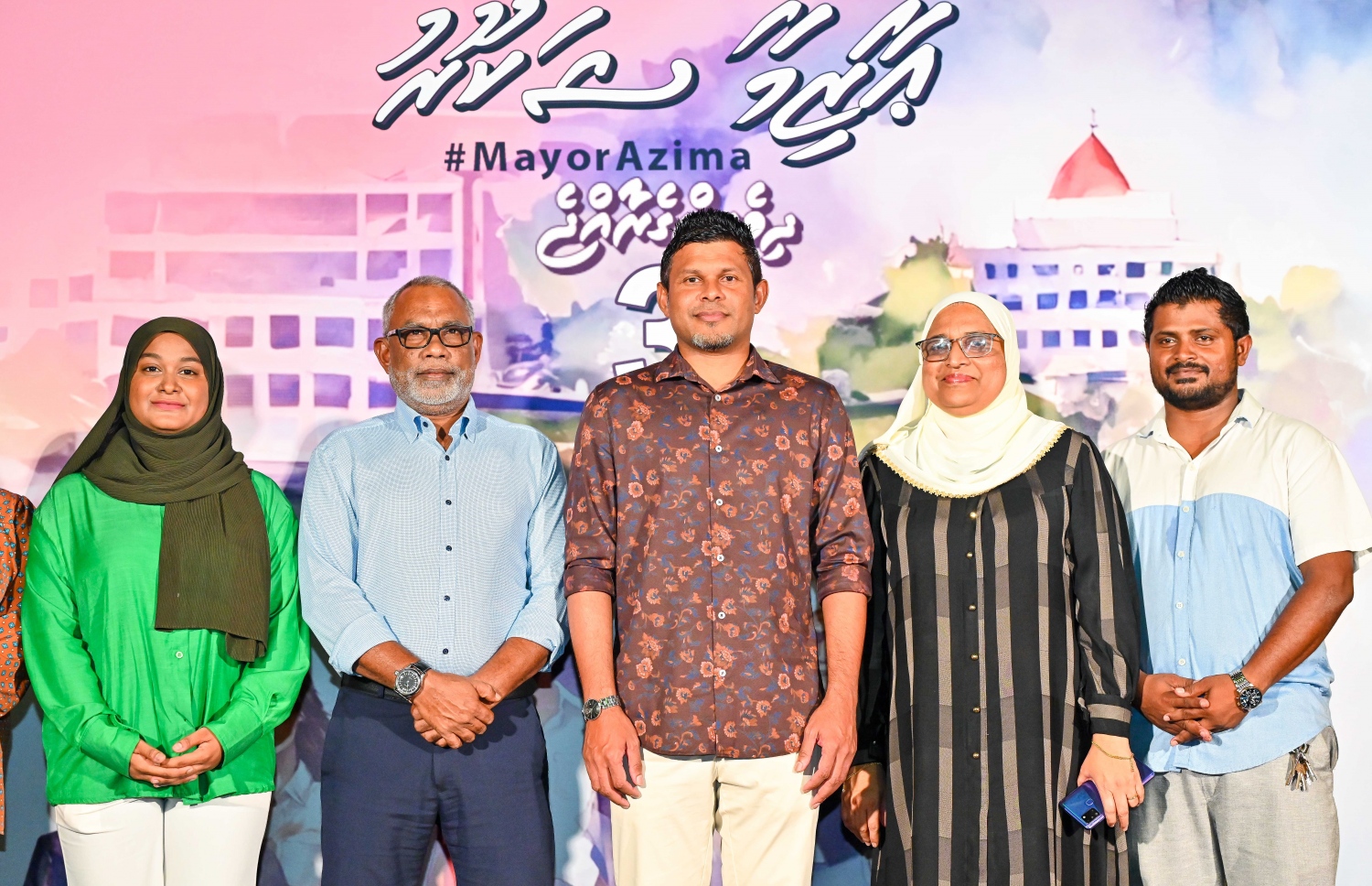 އާޒިމާގެ ކެމްޕެއިނު ރެލީއެއްގައި ނައިބު ރައީސް ބައިވެރިވެވަޑައިގަންނަވަނީ -- ފޮޓޯ: ފަޔާޒް މޫސާ / މިހާރު