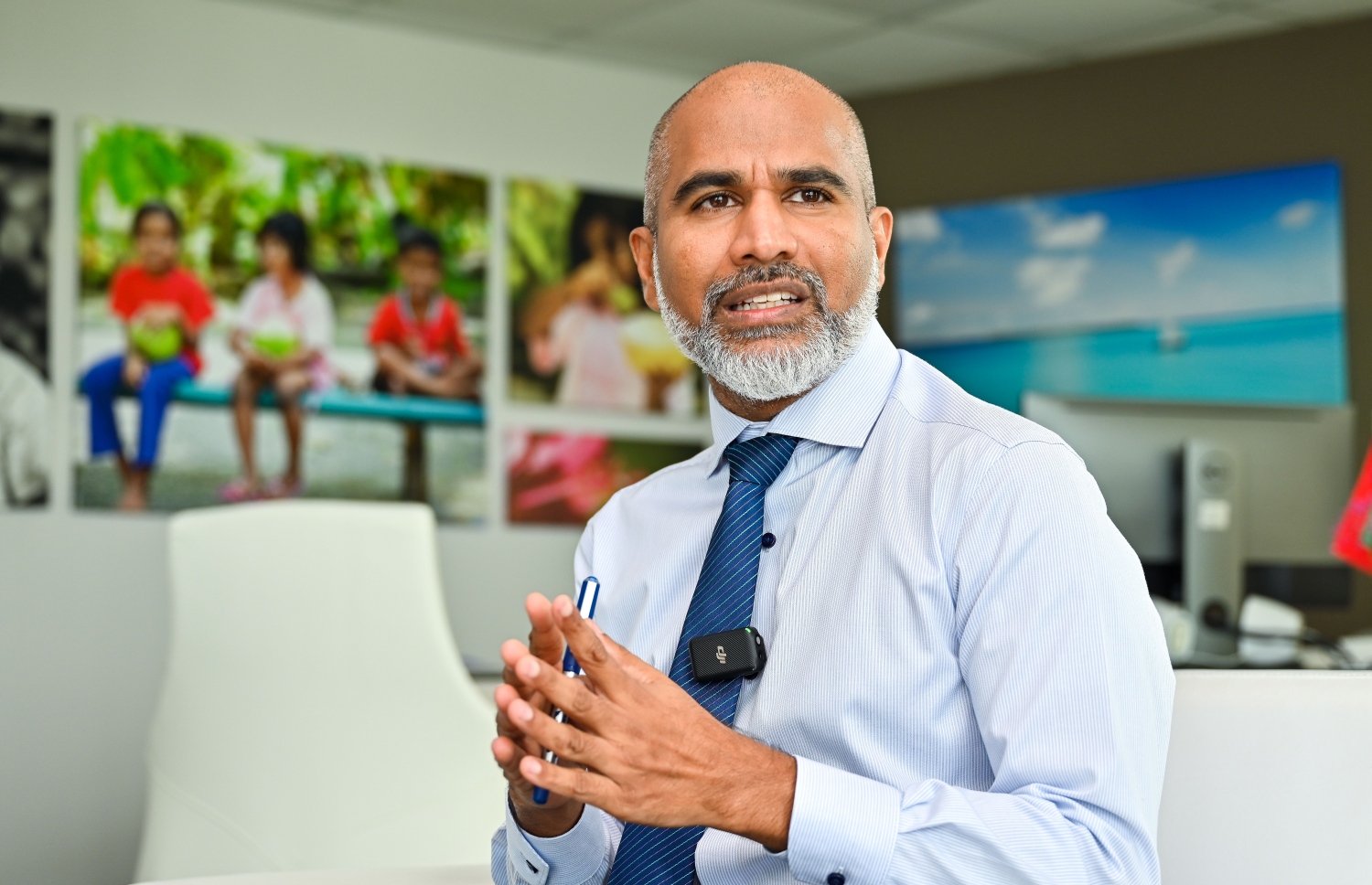 އެޑިއުކޭޝަން މިނިސްޓަރު އިސްމާއިލް ޝަފީއު. -- ފޮޓޯ: ފަޔާޒު މޫސާ | މިހާރު