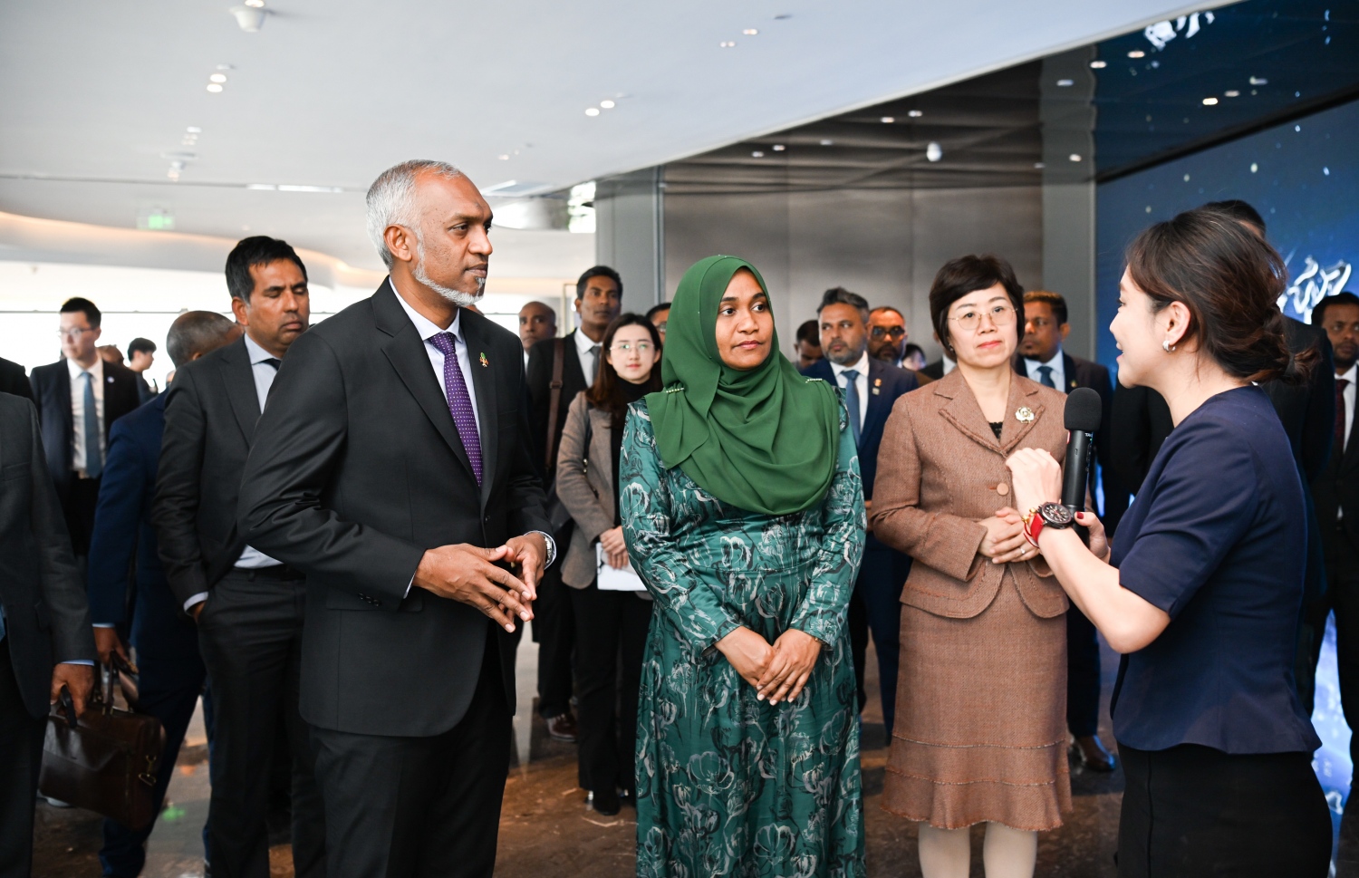 ރައީސް ޑރ. މުއިއްޒު ޗައިނާގައި