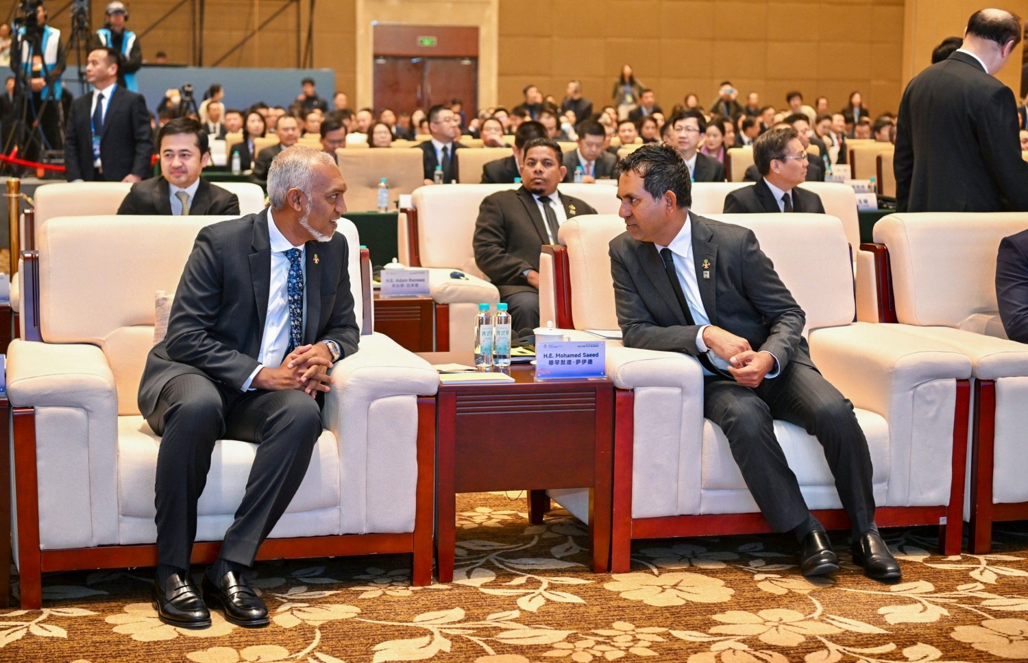 ރާއްޖެއިން އިންތިޒާމު ކޮށްގެން ޗައިނާގައި މިއަދު ބޭއްވި ބިޒްނަސް ފޯރަމް