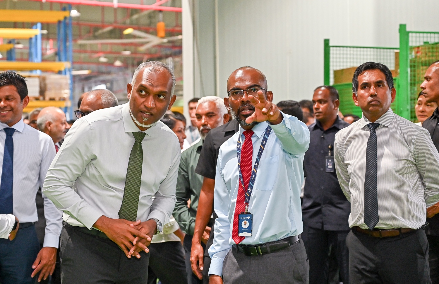 ވީއައިއޭގެ އާ ކާގޯ ޓާމިނަލް ހުޅުވުން