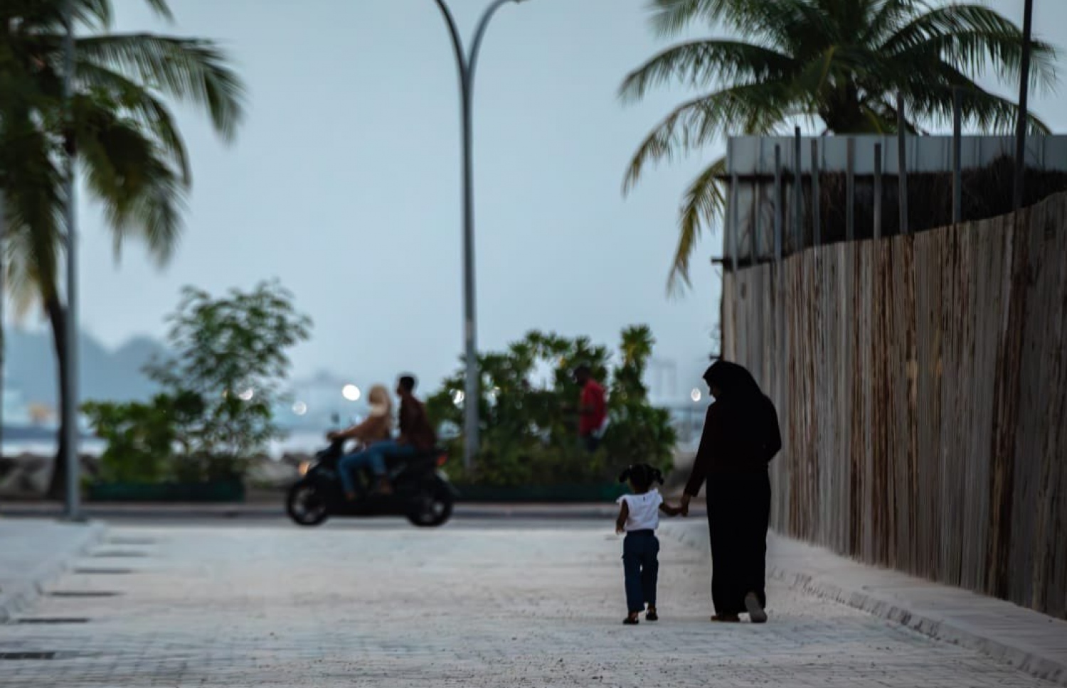 ހިރިޔާ ސްކޫލުގެ އުތުރަށް އޮންނަ ސަބުދެލު މަގު ހުޅުވާލާފައި-- ފޮޓޯ: އާރްޑީސީ