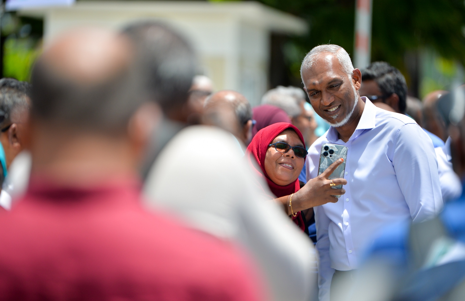 ރައީސް ޑރ. މުއިއްޒު އައްޑޫގައި