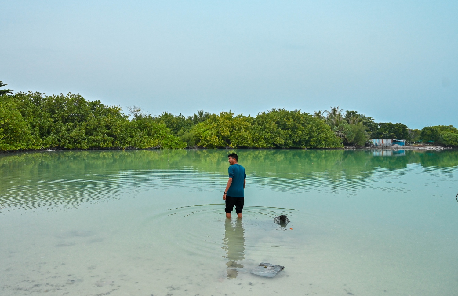 ށ. ނަލަންދޫގެ ރީތި ވިލު: މި ރަށުގައި ހުއިފިލަނޑާ އަލާކުރުމުގައި މި ވިލަކީ މުހިންމު ވަސީލަތެއް.-- ފޮޓޯ: ފަޔާޒް މޫސާ | މިހާރު