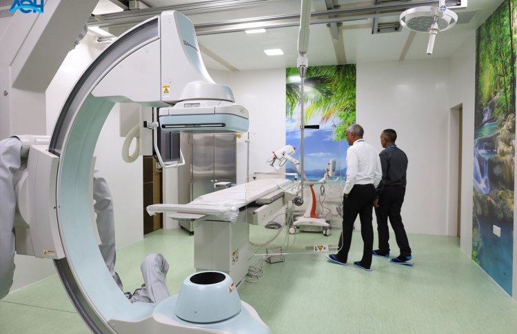 Addu cath lab hingaanee IGMH inn kamah nimmai Budha dhuvahu hidhumaiy fashanee