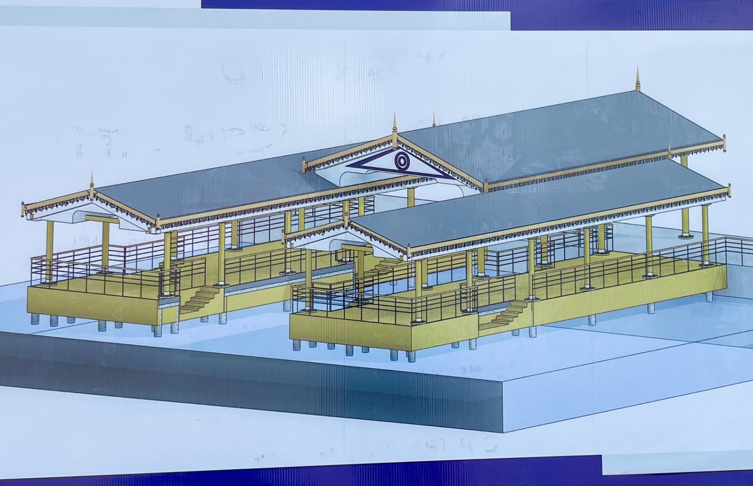 އިއްޒުއްދީން ފާލަމަށް ގެންނަ ބަދަލު ފެންނަ ޑިޒައިން.-- ފޮޓޯ: ނިޝާން އަލީ | މިހާރު