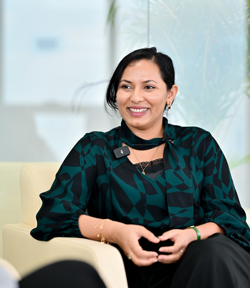 ނޫރްއައިން "މިހާރު" އާ ވާހަކަދައްކަވަނީ -- ފޮޓޯ: ނިޝާން އަލީ / މިހާރު