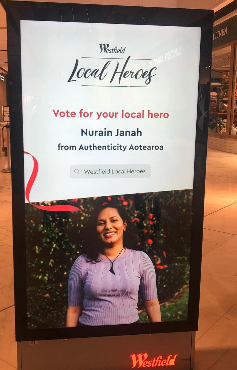 ނޫރްއައިންގެ އެންޖީއޯގެ ފަރާތުން ހާއްސަ އެވޯޑަކަށް އޭނާ ވާދަކުރައްވަނީ -- ފޮޓޯ: މިހާރު