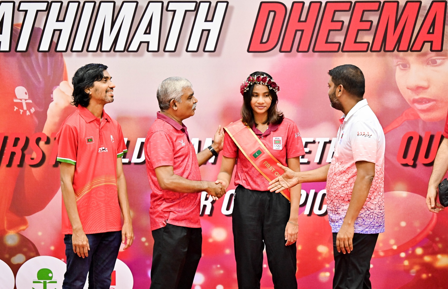 ދިމާ އަށް މަރުހަބާ ކިޔުމަށް ބޭއްވި ހަފުލާގެ ތެރެއިން --- ފޮޓޯ: ނިޝާން އަލީ | މިހާރު