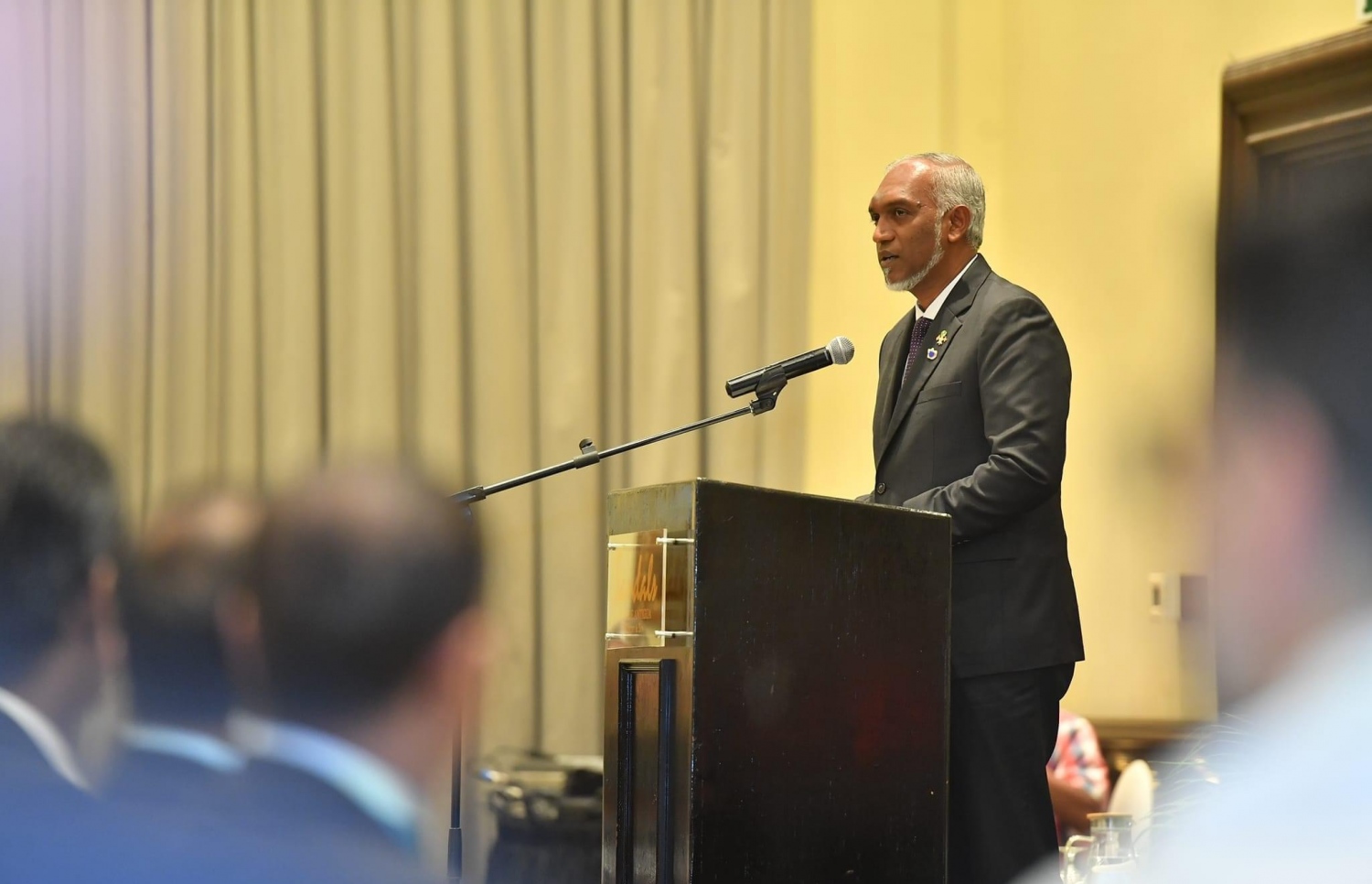 ސިޑްސްގެ ގްލޯބަލް ބިޒްނަސް ނެޓްވޯކްގެ ބައްދަލުވުން ނިންމުމުގެ ރަސްމިއްޔާތުގައި ރައީސް މުއިއްޒު މިއަދު ވާހަކަފުޅު ދައްކަވަނީ-- ފޮޓޯ: ރައީސް އޮފީސް