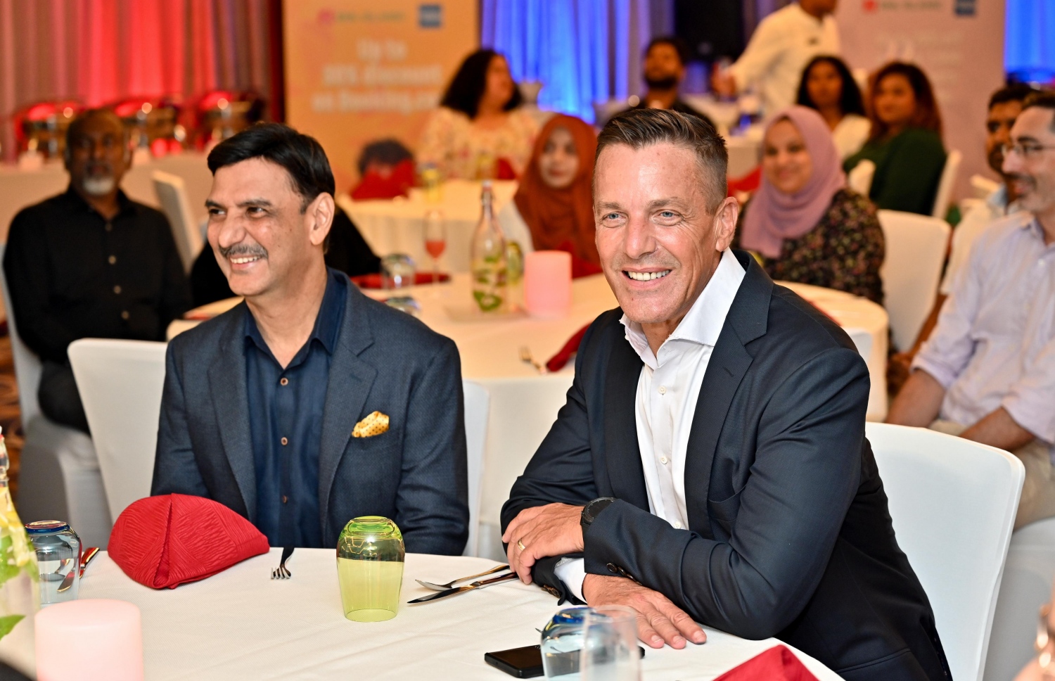 ބީއެމްއެލްގެ ސީއީއޯ ކާލް ސުޓުމްކާ ރޭ ބޭއްވި ރަސްމިއްޔާތުގައި -- ފޮޓޯ: ނިޝާން އަލީ / މިހާރު