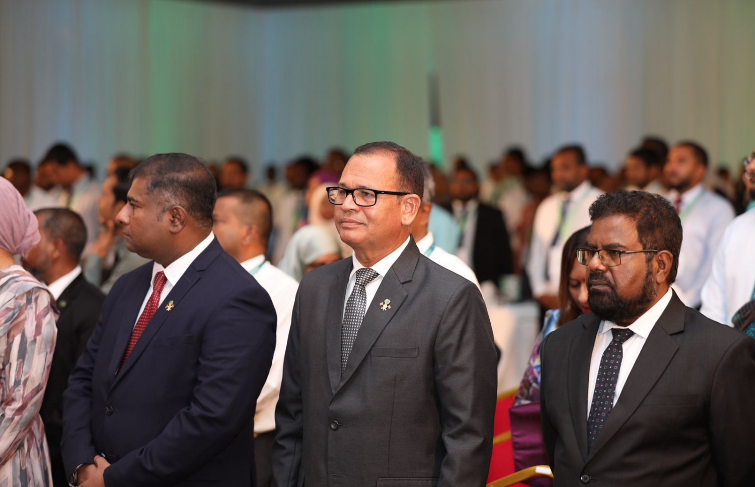 ހަތަރުވަނަ ސިވިލް ސާވިސް ކޮންފަރެންސް ފެށުމަށް ބޭއްވި ރަސްމިއްޔާތު.