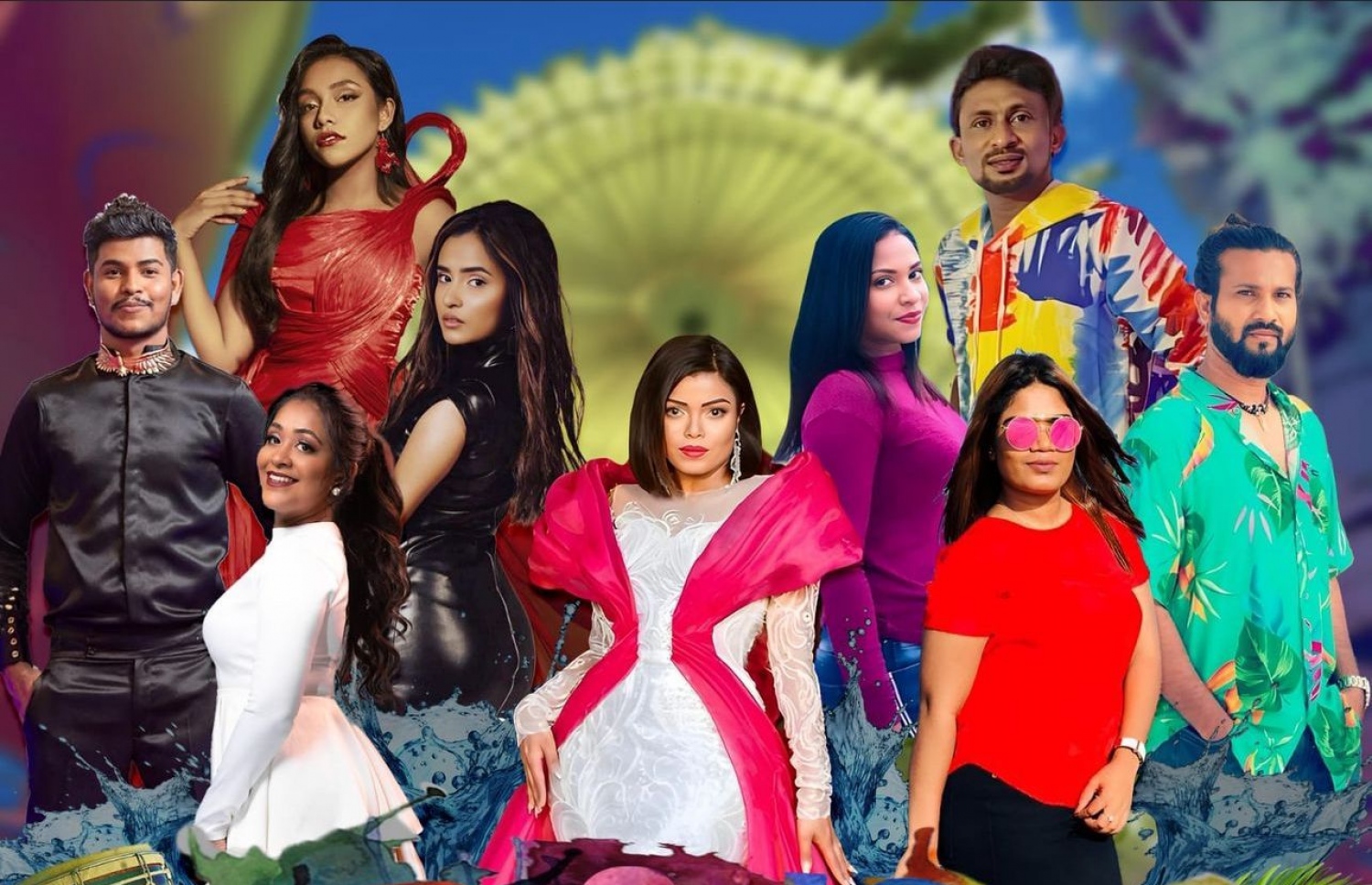 އައްޒަ ޓީމުގެ އީދު ޝޯ ޕޯސްޓަރެއް.