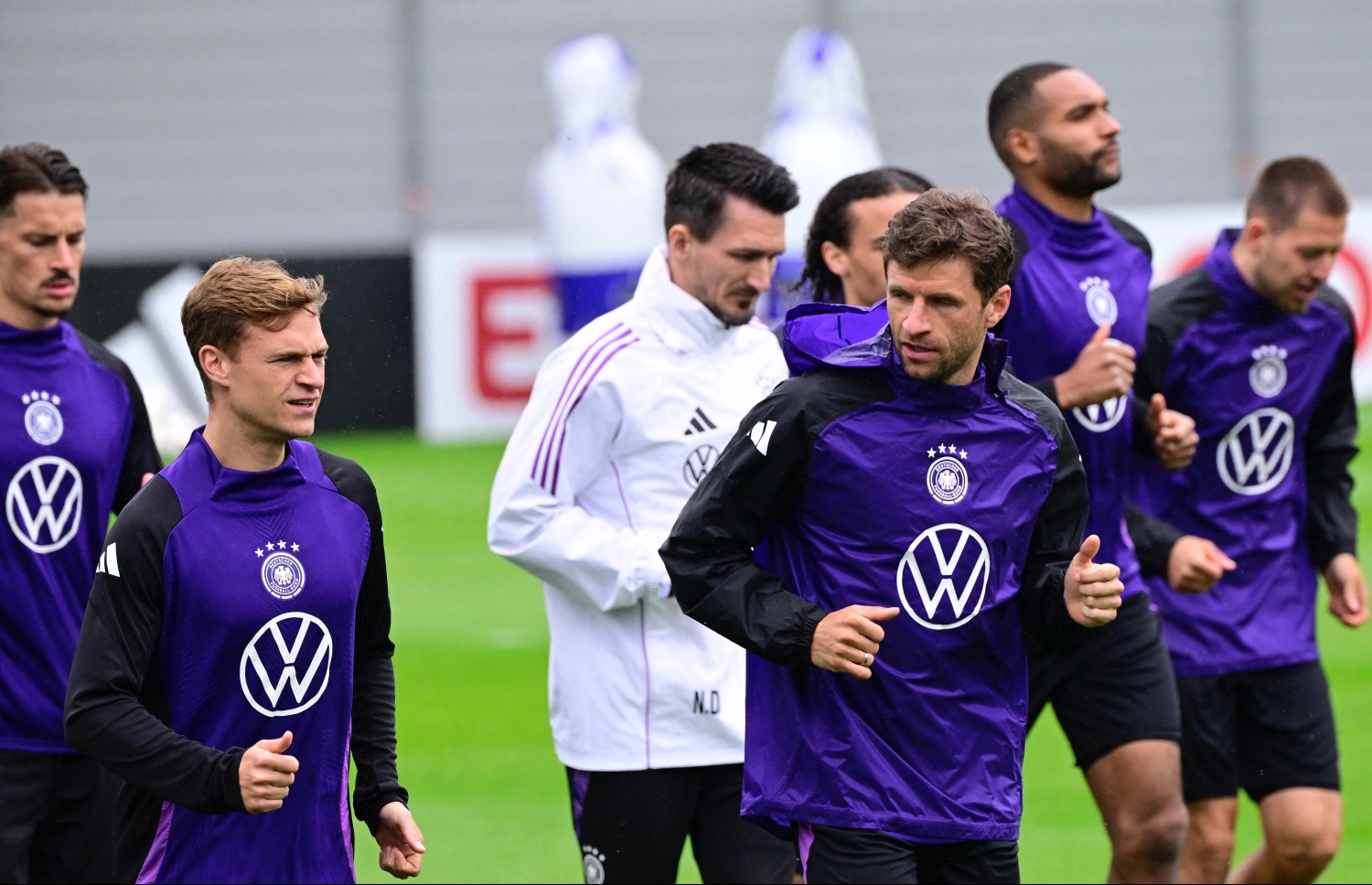 ޖަރުމަނުގެ ޓީމު ޓްރޭނިންގެ ތެރެއިން: މުބާރާތް ހުޅުވާ މެޗުގައި ވާދަކުރާނީ ޖަރުމަނާއި ސްކޮޓްލެންޑް --- ފޮޓޯ: އޭއެފްޕީ