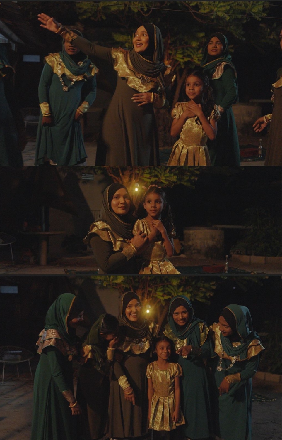 "ހިޔަލަ" ޑާންސް ގްރޫޕްގެ ނެށުންތެރިން.-- ފޮޓޯ: ހިޔަލަ