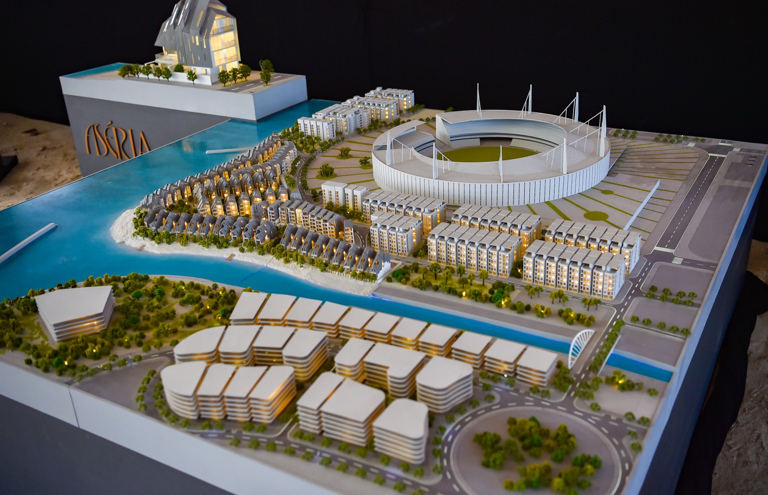 ހުޅުމާލެ 2 ގައި ހަދާ ލަގްޒަރީ ވިލާތަކުގެ ޑިޒައިން.-- ފޮޓޯ: ރައީސް އޮފީސް