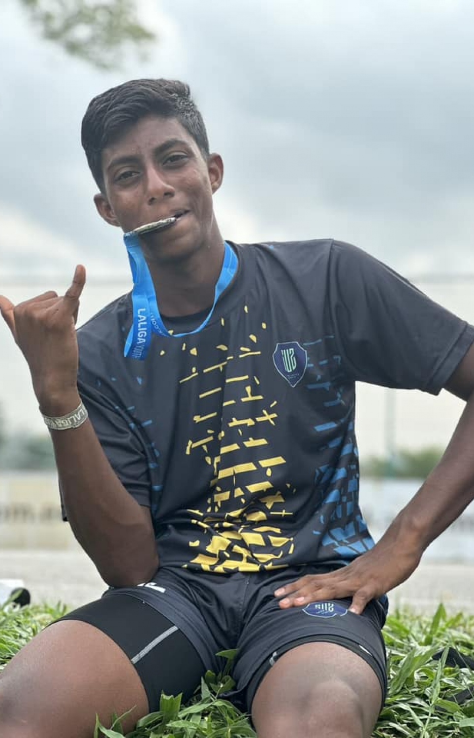 ސަސްގެ ސާއިން އަލީ: އޭނާ އަކީ 16 އަހަރުންދަށުގެ ކެޓަގަރީގައި އެންމެ ގިނަ ލަނޑު ޖެހި ކުޅުންތެރިޔާ --- ފޮޓޯ: ސަސް