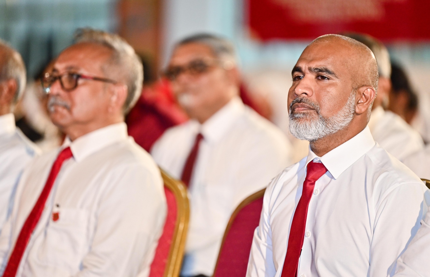 ކައުންޓް ޑައުން ފެށުމަށް މިރޭ ބެއްވި ރަސްމިއްޔާތުގައި އެޑިޔުކޭޝަން މިނިސްޓަރު ޑރ. އިސްމާއިލް ޝަފީއު ބައިވެރިވަނީ.-- ފޮޓޯ: ފަޔާޒް މޫސާ / މިހާރު