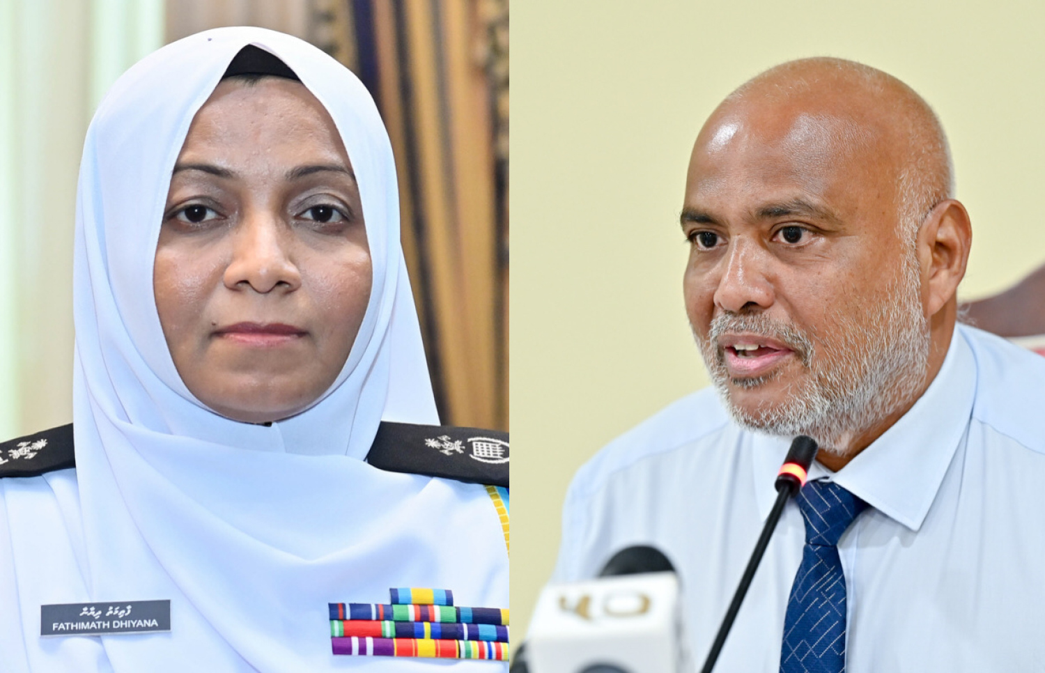 ހައުސިން މިނިސްޓަރު ހައިދަރާއި ކަސްޓަމްސްގެ ވެރިޔާ ދިޔާނާ: 4،000 ފްލެޓް ތެރޭގައި ކަސްޓަމްސްގެ 100 ފްލެޓް ހިމެނޭ ކަމަށާއި އިތުރު ބިމެއް ވެސް ފްލެޓް އަޅަން ދޭނެ ކަމަށް ސަރުކާރުން ބުނެފައިވާ ކަމަށް ދިޔާނާ ވިދާޅުވި.