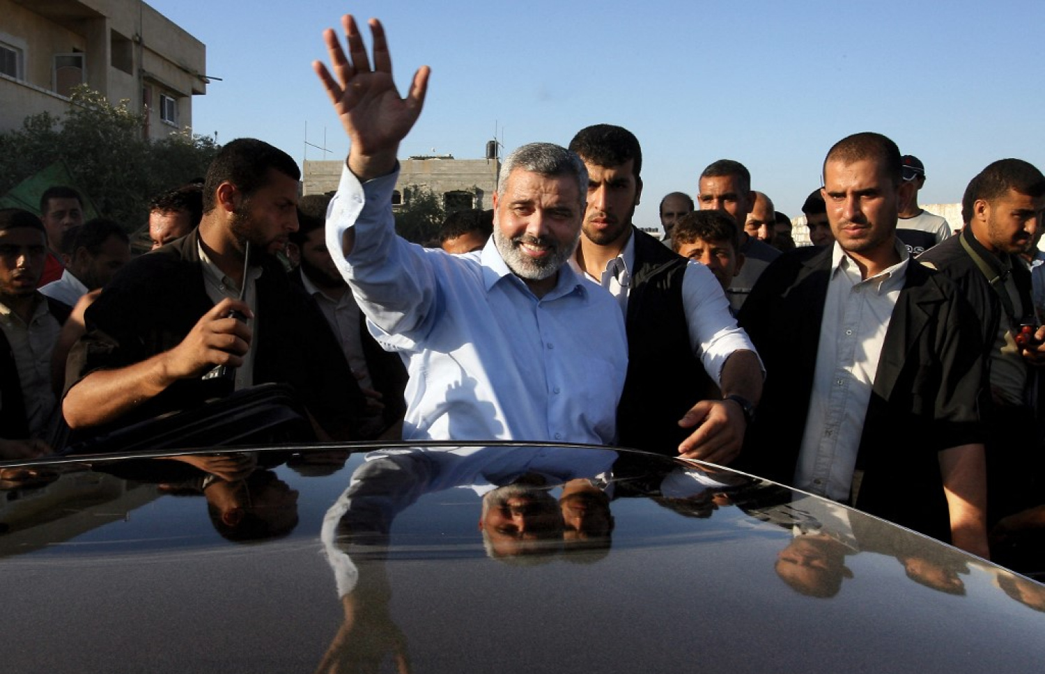 ހަމާސްގެ ލީޑަރު އިސްމާއިލް ހަނިއްޔާ: އީރާނަށް ވަޑައިގެން އުޅުއްވަނިކޮށް ދިން ހަމަލާއެއްގައި އޭނާ އަވަހާރަކޮށްލާފައި ވާއިރު ހަމަލާ ދިން ގޮތެއް އަދި ސާފެއް ނުވޭ. -- ފޮޓޯ: އޭއެފްޕީ