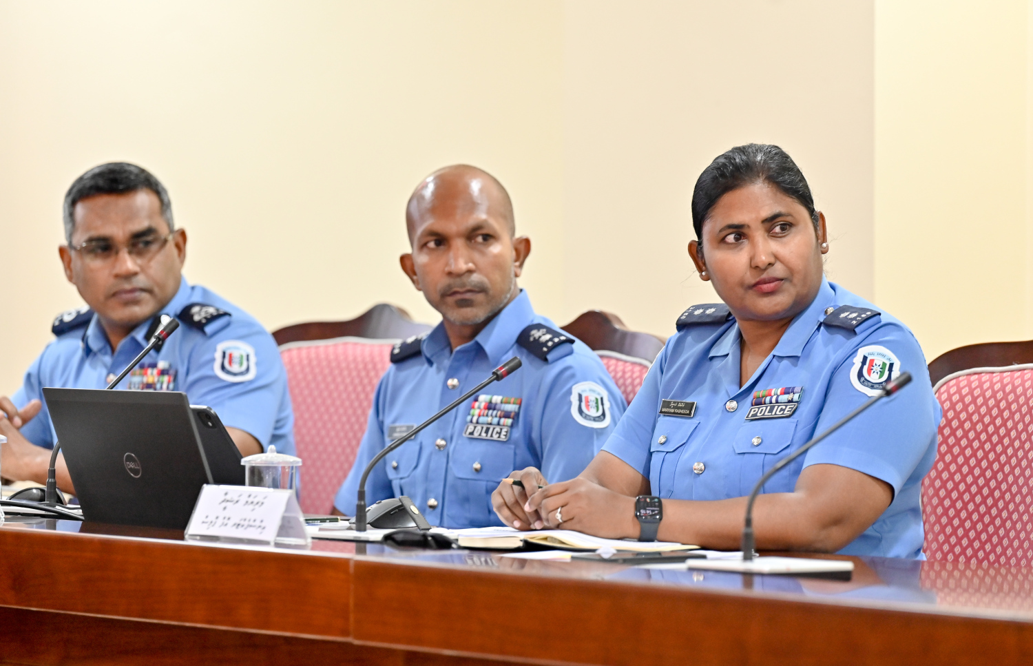 އެސްއޯއީ ކޮމިޓީގައި ފުލުހުން ބައިވެރިވަނީ. -- ފޮޓޯ: ނިޝާން އަލީ | މިހާރު