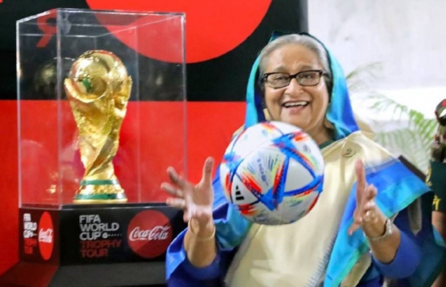 ބަންގްލަދޭޝްގައި 20 އަހަރު ވަންދެން ބޮޑުވަޒީރުކަން ކުރެއްވި ޝެއިޚް ހަސީނާ.