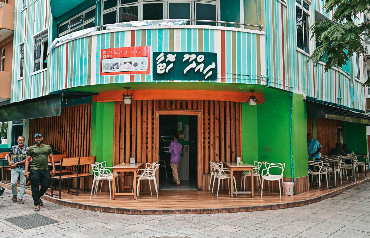 ހުޅުމާލޭގައި ހުންނަ ދިއްދޫ ހޮޓާ. -- ފޮޓޯ: ފަޔާޒު މޫސާ | މިހާރު