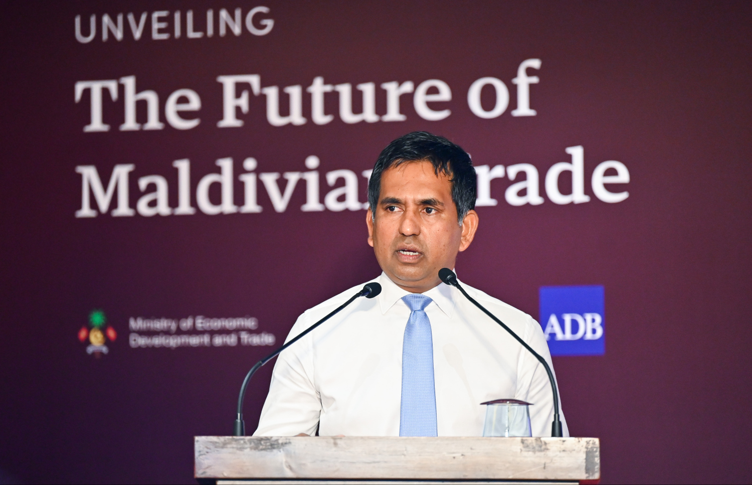 އިކޮނޮމިކް މިނިސްޓަރު މުހައްމަދު ސައީދު މިއަދުގެ ޖަލްސާގައި ވާހަކަދައްކަވަނީ -- ފޮޓޯ: ފަޔާޒް މޫސާ / މިހާރު