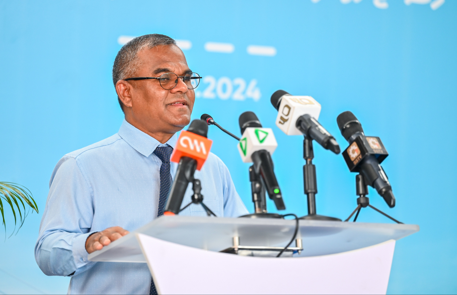އެމްޑަބްލިއުއެސްސީގެ އެމްޑީ މަތީން މިއަދުގެ ރަސްމިއްޔާތުގައި ވާހަކަ ދައްކަވަނީ.---ފޮޓޯ: ފަޔާޒު މޫސާ| މިހާރު