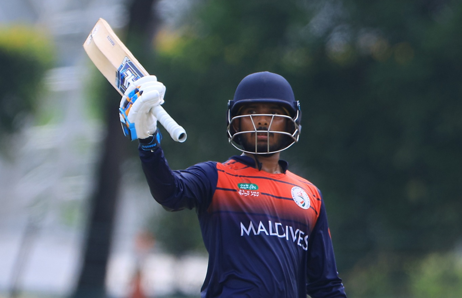 އަޒްޔާން، މޮންގޯލިއާއާ ދެކޮޅަށް ކުޅުނު މެޗުގައި.-- ފޮޓޯ: އައިސީސީ