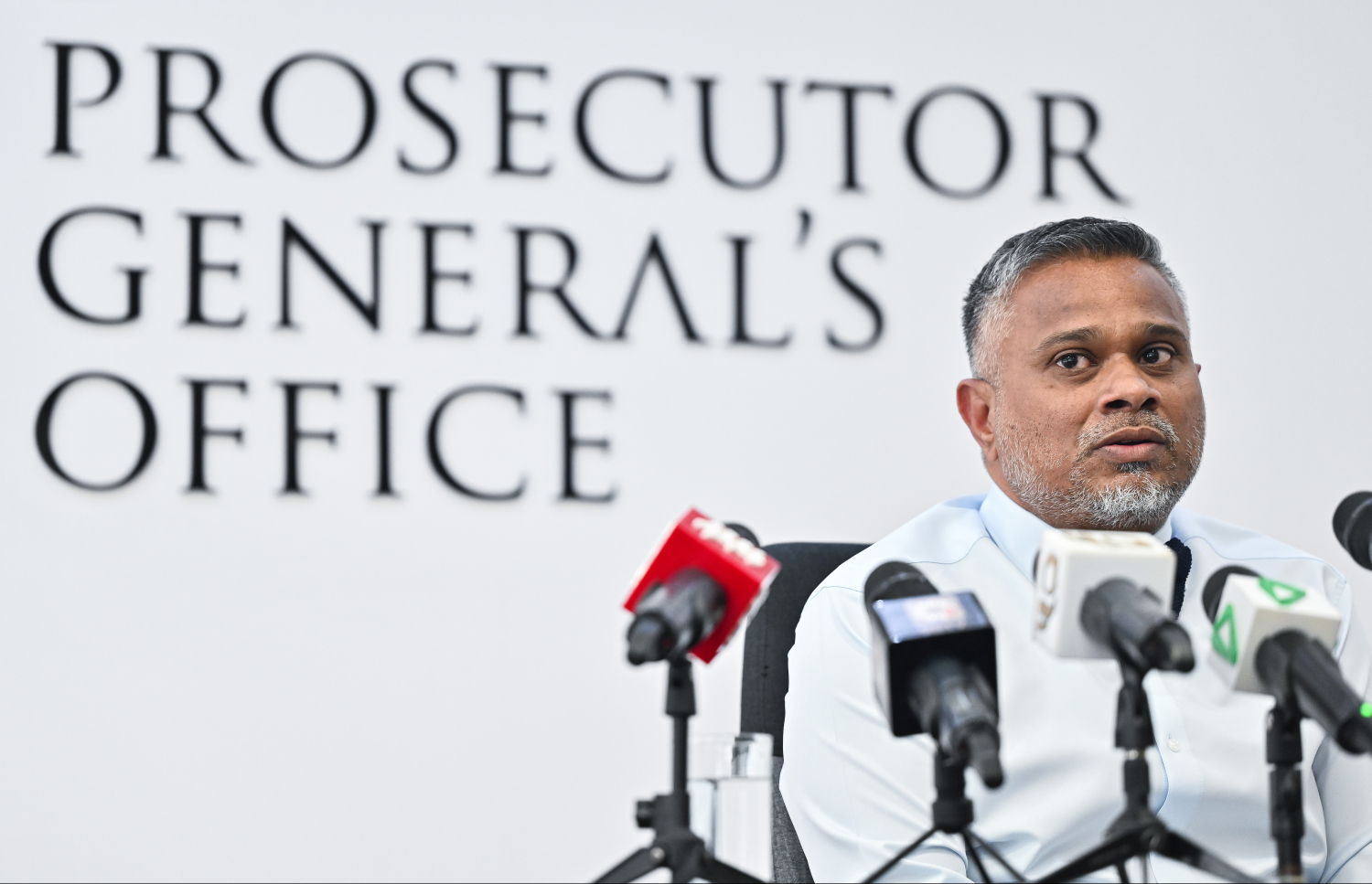 ޕްރޮސިކިއުޓާ ޖެނެރަލް (ޕީޖީ) އައްބާސް ޝަރީފް: ގޭގް އޯޑަރަކީ ރާއްޖޭގެ ގާނޫނީ ނިޒާމުގައި އޮތް ކަމެއް ނޫން ކަމަށް އެ އޮފީހުން ކުރިން ބުނެފައިވޭ - ފޮޓޯ: ނިޝާން އަލީ / މިހާރު