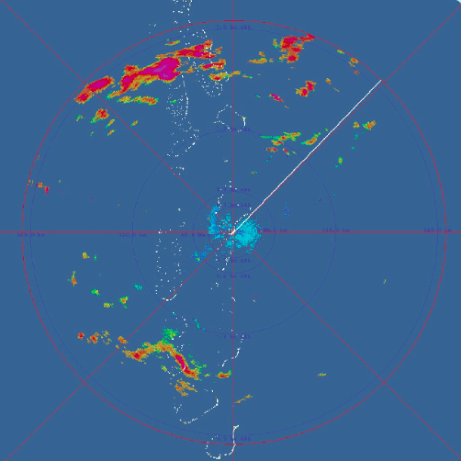 މެޓްގެ ޑޮޕްލާ ވެދާ ރާޑަރުން ކަވަރުކުރާ ސަރަހައްދު ފެންނަ ޗާޓެއް.