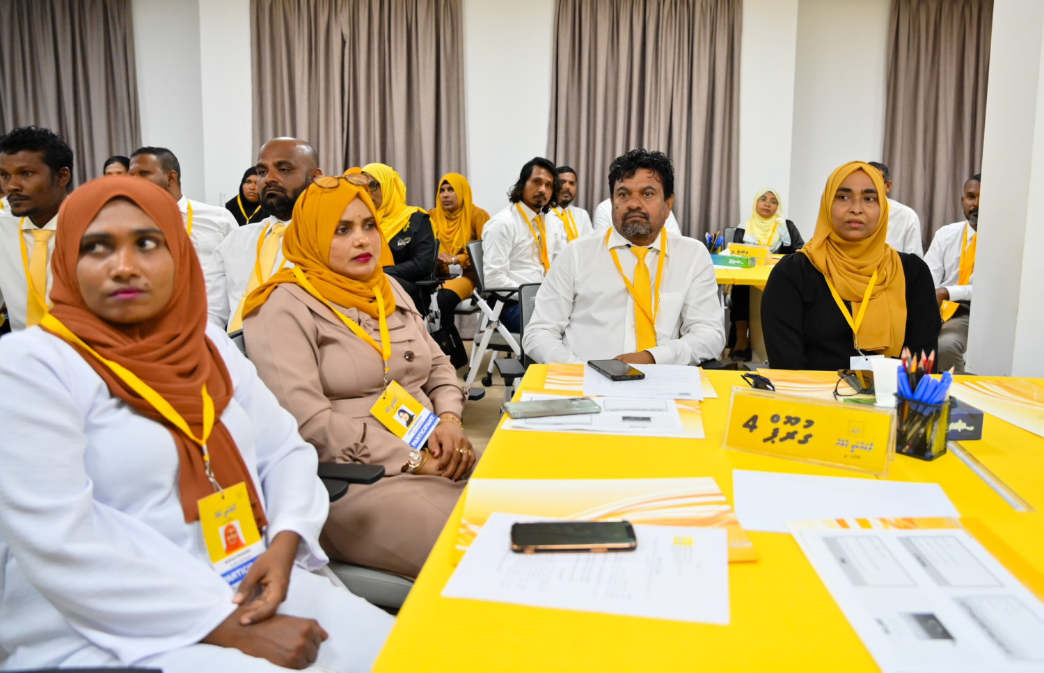 އެމްޑީޕީގެ "ލާމަރުކަޒީ ގުޅުން" ކޮންފަރެންސް ހދ. ކުޅުދުއްފުށީގައި ކުރިއަށް ގެންދަނީ.-- ފޮޓޯ: އެމްޑީޕީ