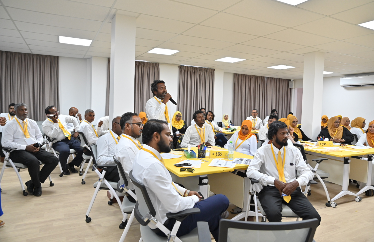 އެމްޑީޕީގެ "ލާމަރުކަޒީ ގުޅުން" ކޮންފަރެންސް ހދ. ކުޅުދުއްފުށީގައި ކުރިއަށް ގެންދަނީ.-- ފޮޓޯ: އެމްޑީޕީ