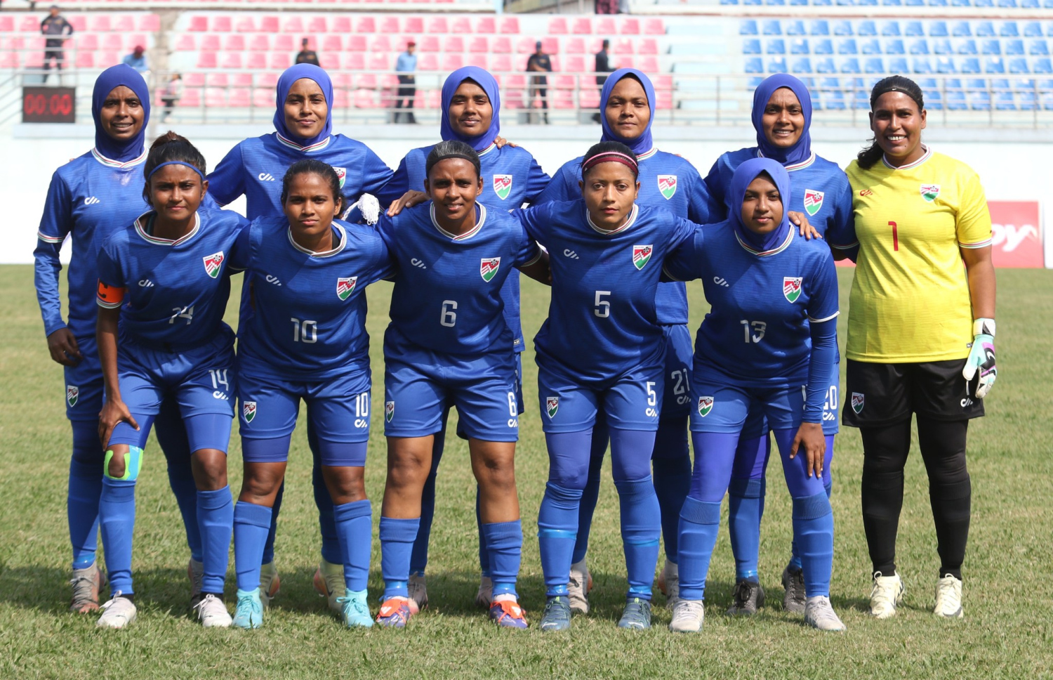 ލަންކާއާ ދެކޮޅަށް ނެރުނު ރާއްޖޭގެ ފުރަތަމަ 11.-- ފޮޓޯ: ސާފް