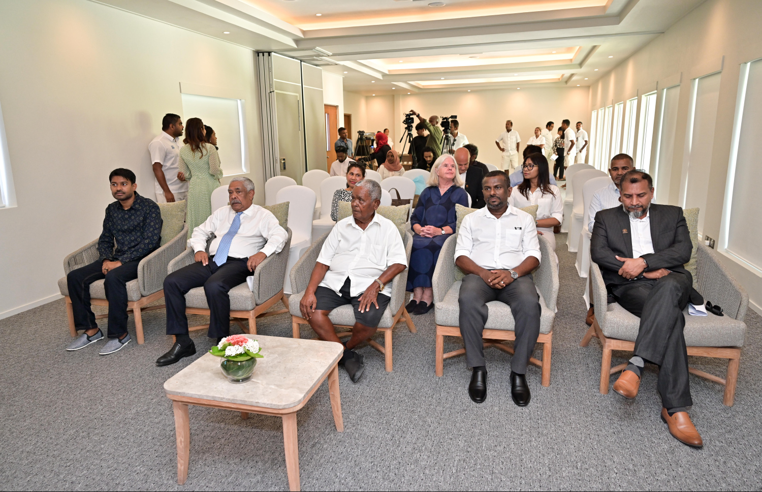 މިއަދުގެ ހަފުލާގައި އުއްޗު އާއި ޗަމްޕާ އަފީފު ބައިވެރިވެވަޑައިގަންނަވަނީ.---ފޮޓޯ: ނިޝާން އަލީ| މިހާރު