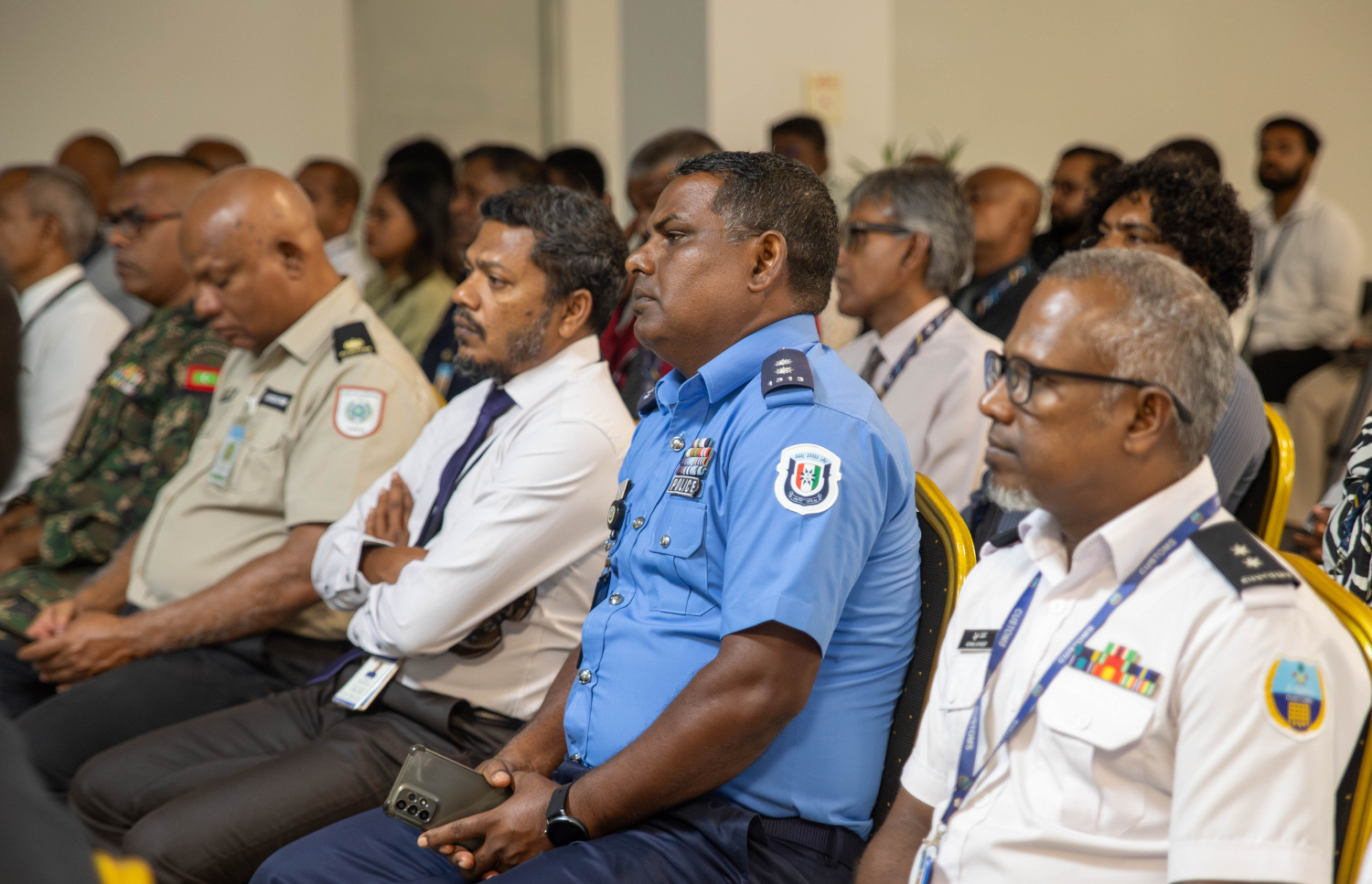 އެޕްކްސް އިން ސެކިއުރިޓީ ޕްރޮގްރާމްގައި ބައެއް މީހުން ބައިވެރިވަނީ --- ފޮޓޯ/އެމްއޭސީއެލް