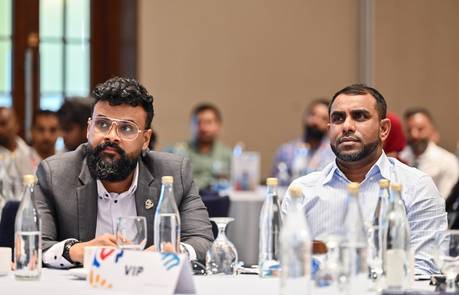 ޓޫރިޒަމް ސިމްޕޯސިއަމްގައި ޓޫރިޒަމް މިނިސްޓަރު ފައިސަލް -- ފޮޓޯ: ފަޔާޒް މޫސާ / މީހާރު