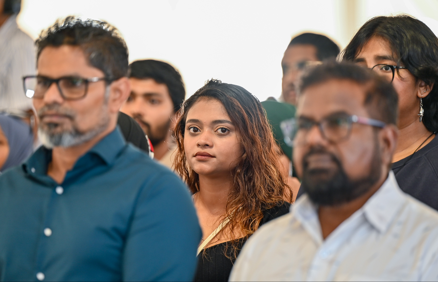 ހުޅުމާލެ 2 ގައި ހެދި ބުޅާ ފެސިލިޓީ ހުޅުވުމަށް ބޭއްވި ރަސްމިއްޔާތުގައި މީހަކު ބައިވެރިވަނީ -- ފޮޓޯ: ފަޔާޒު މޫސާ | މިހާރު