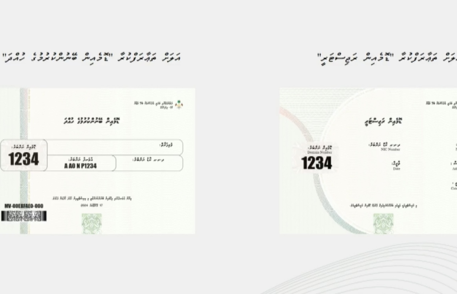 އަލަށް ތައާރަފުކުރާ ޑޮމެއިން ރަޖިސްޓްރީ އާއި ޑޮމެއިން ހުއްދަ.