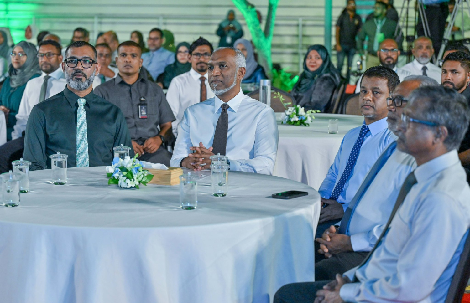 ދަރުމަވަންތަ ހޮސްޕިޓަލް ރަސްމީކޮށް ހުޅުވުމުގެ ރަސްމިއްޔާތުގެ ތެރެއިން -- ފޮޓޯ: ރައީސް އޮފީސް