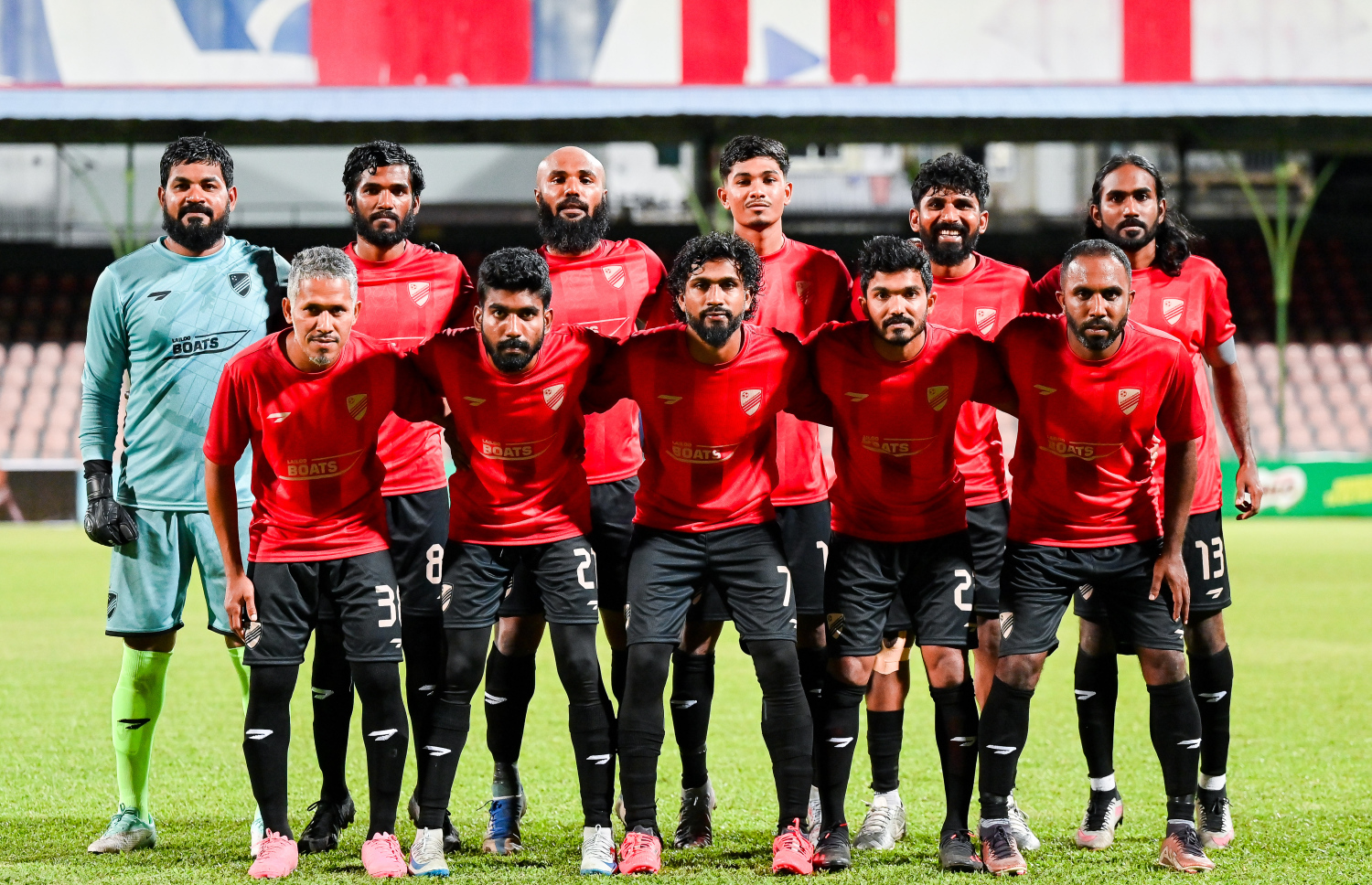 ގޯލްޑް ކަޕްގައި ކުޑަހުވަދޫ އާއި ފުވައްމުލައް ބައްދަލުކުރި މެޗު: ރޭ ކުޅުނު މެޗު މެޗު 3-1 އިން ފުވައްމުލައް ވަނީ ކާމިޔާބުކޮށްފައި.-- ފޮޓޯ: ނިޝާން އަލީ | މިހާރު