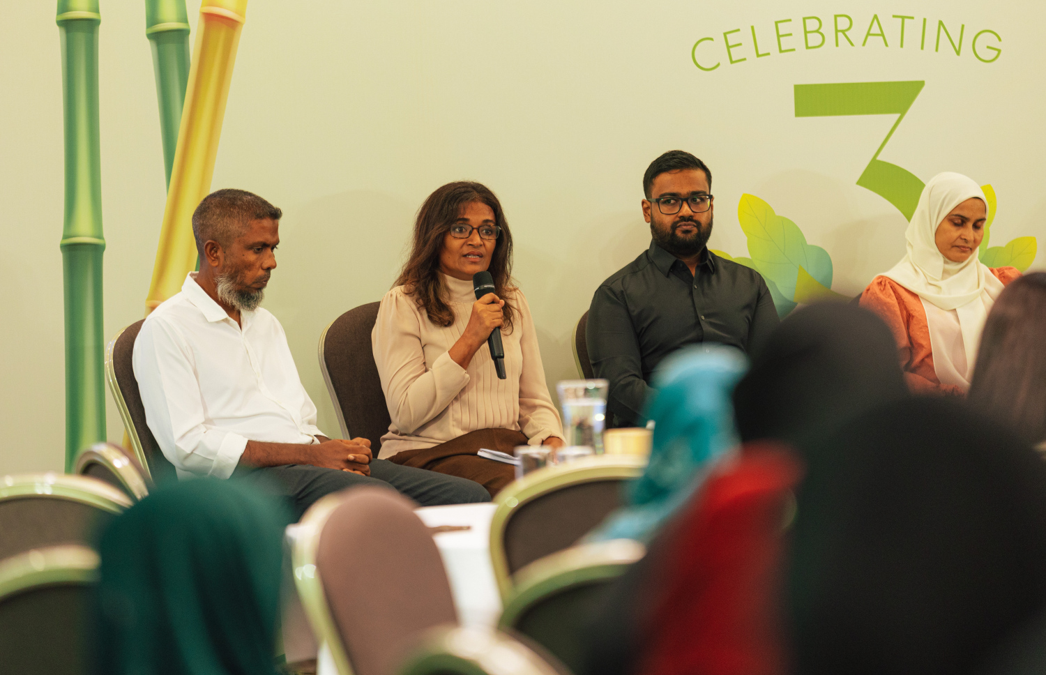 އެޓްމޮސްޕިއާ ފައުންޑޭޝަނުގެ އަހަރީ ދުވަހު ބޭއްވި ހާއްސަ ރަސްމިއްޔާތުގައި އެ ފައުުންޑޭޝަނުގެ މަސައްކަތްތަކާ ގުޅޭ މައުލޫމާތު ހިއްސާކުރަނީ.