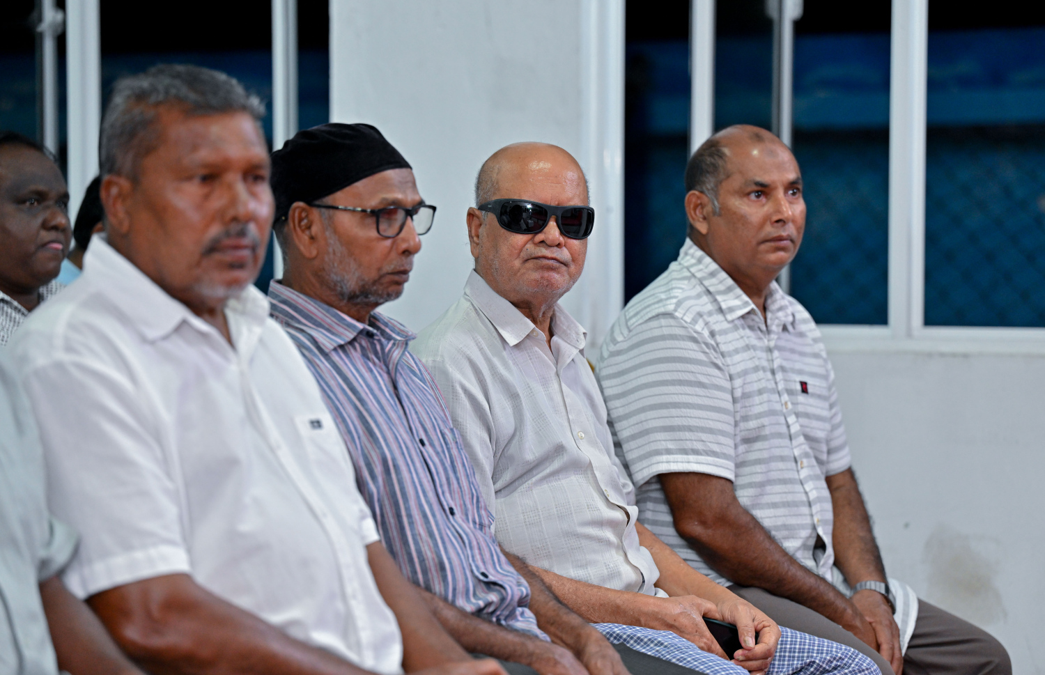 ރައީސް، އިންނަމާދޫ ރައްޔިތުންނާ ބައްދަލުކުރެއްވުމަށް ބޭއްވި ޖަލްސާގައި ބަޔަކު ބައިވެރިވަނީ