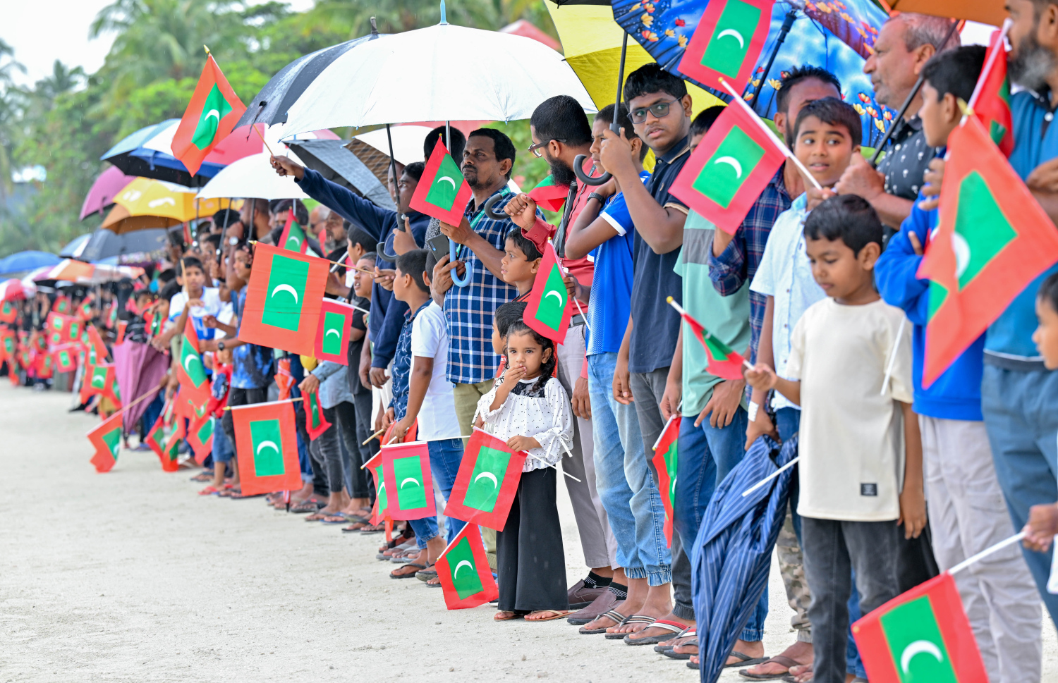 ރ. ކިނޮޅަހަށް ރައީސް ވަޑައިގަންނަވާތީ މަރުހަބާ ދަންނަވަނީ. -- ފޮޓޯ | ރައީސް އޮފީސް
