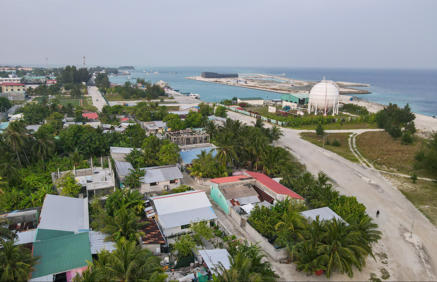 ތިނަދޫ މަތިން ނަގާފައިވާ ފޮޓޯއެއް--- ފޮޓޯ: މިހާރު